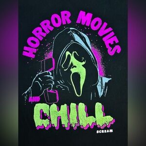 SCREAM Horror Movies and Chill T-Shirt